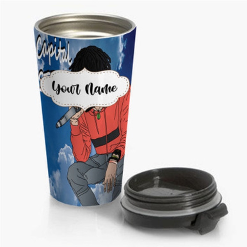 Pastele Capital STEEZ New Custom Personalized Name Stainless Steel Travel Mug