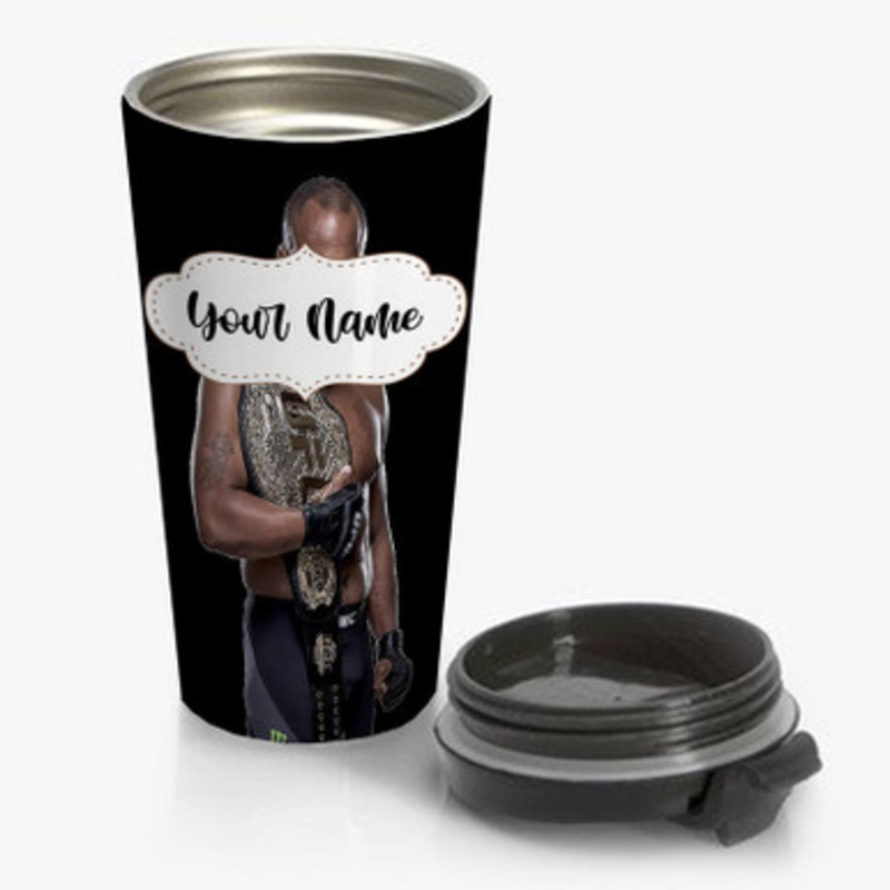 Pastele Daniel Cormier UFC Custom Personalized Name Stainless Steel Travel Mug