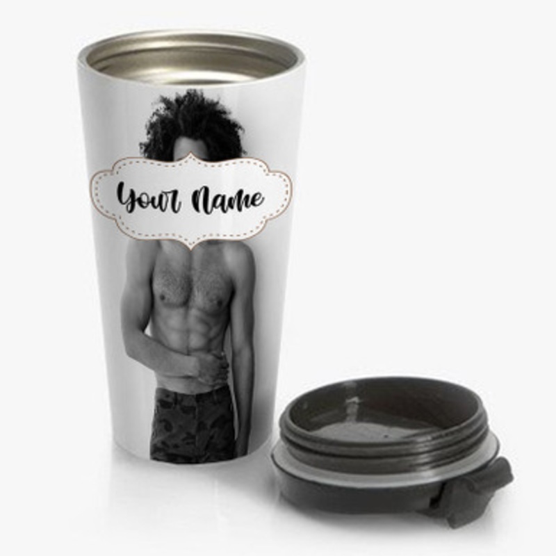 Pastele Daveed Diggs Custom Personalized Name Stainless Steel Travel Mug