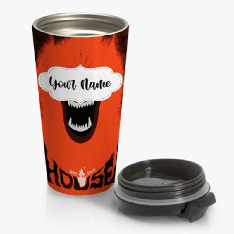 Pastele Hausu Custom Personalized Name Stainless Steel Travel Mug