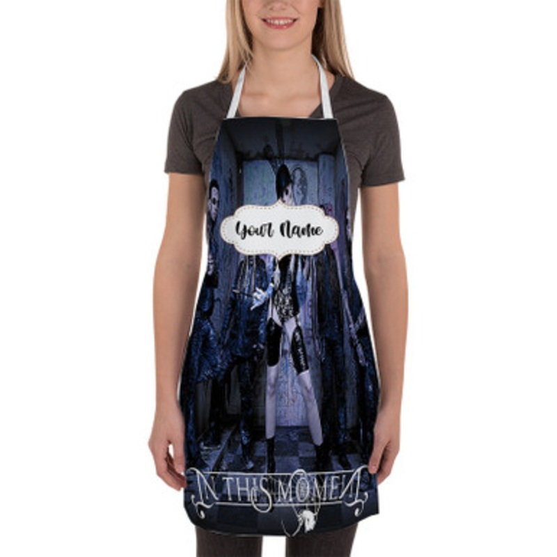 Pastele In This Moment Custom Personalized Name Kitchen Apron