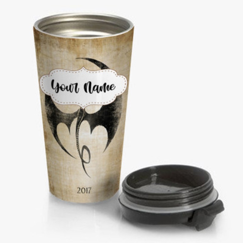 Pastele Iron Fist Marvel Custom Personalized Name Stainless Steel Travel Mug