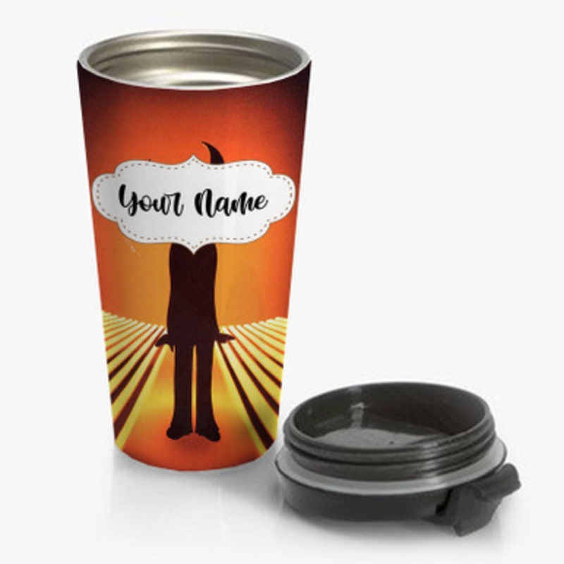 Pastele Jamiroquai Custom Personalized Name Stainless Steel Travel Mug
