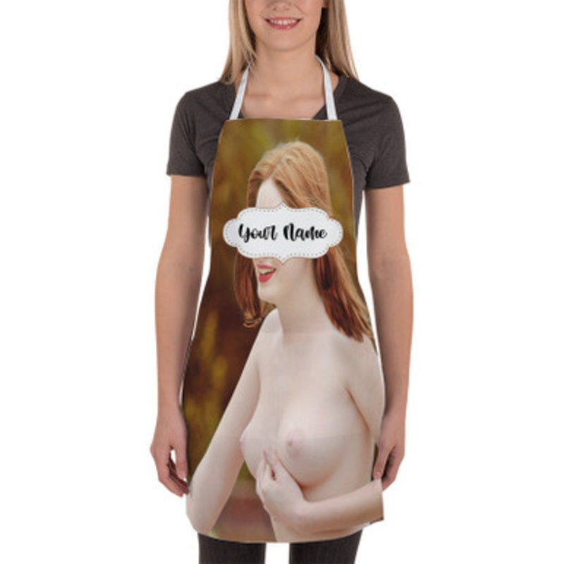 Pastele Karen Gillan Nebula Infinity Wars asli Custom Personalized Name Kitchen Apron
