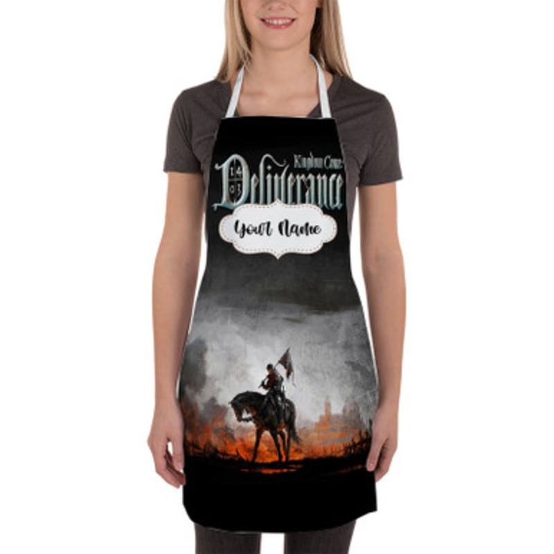 Pastele Kingdom Come Deliverance Custom Personalized Name Kitchen Apron