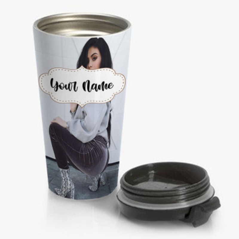 Pastele Kylie Jenner Custom New Personalized Name Stainless Steel Travel Mug