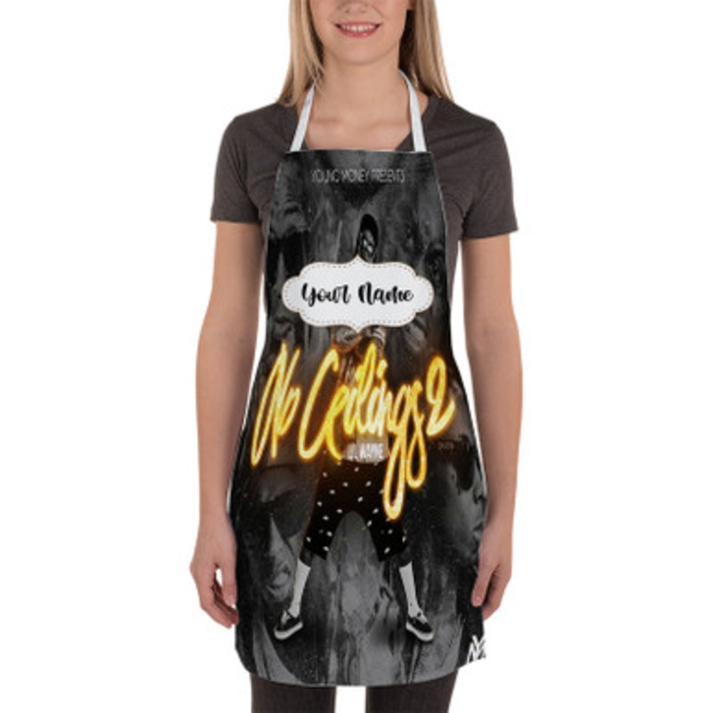 Pastele lil wayne no ceilings Custom Personalized Name Kitchen Apron