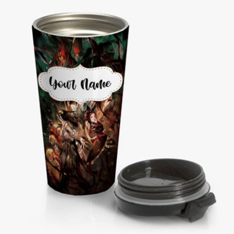 Pastele Overlord Movie Custom Personalized Name Stainless Steel Travel Mug