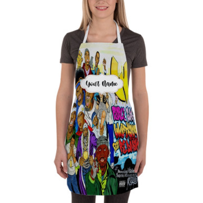 Pastele People Say Wu Tang Clan Feat Redman Custom Personalized Name Kitchen Apron