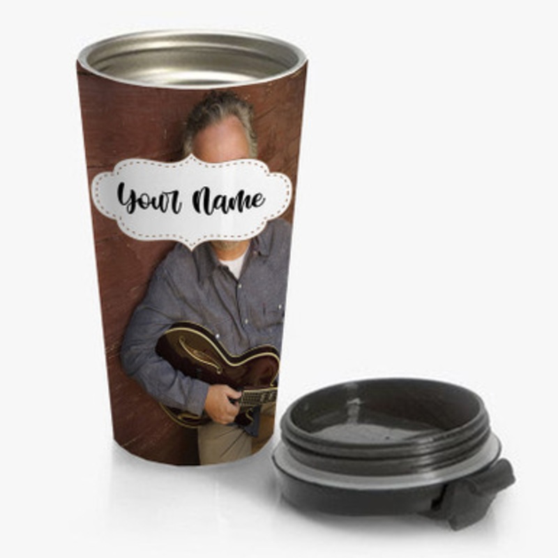 Pastele Robert Earl Keen Custom Personalized Name Stainless Steel Travel Mug