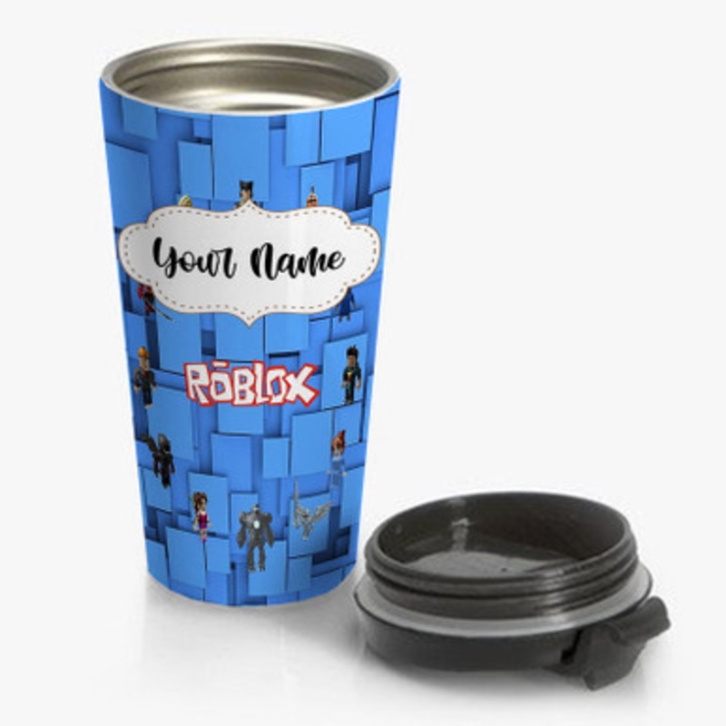 Pastele Roblox Custom New Personalized Name Stainless Steel Travel Mug