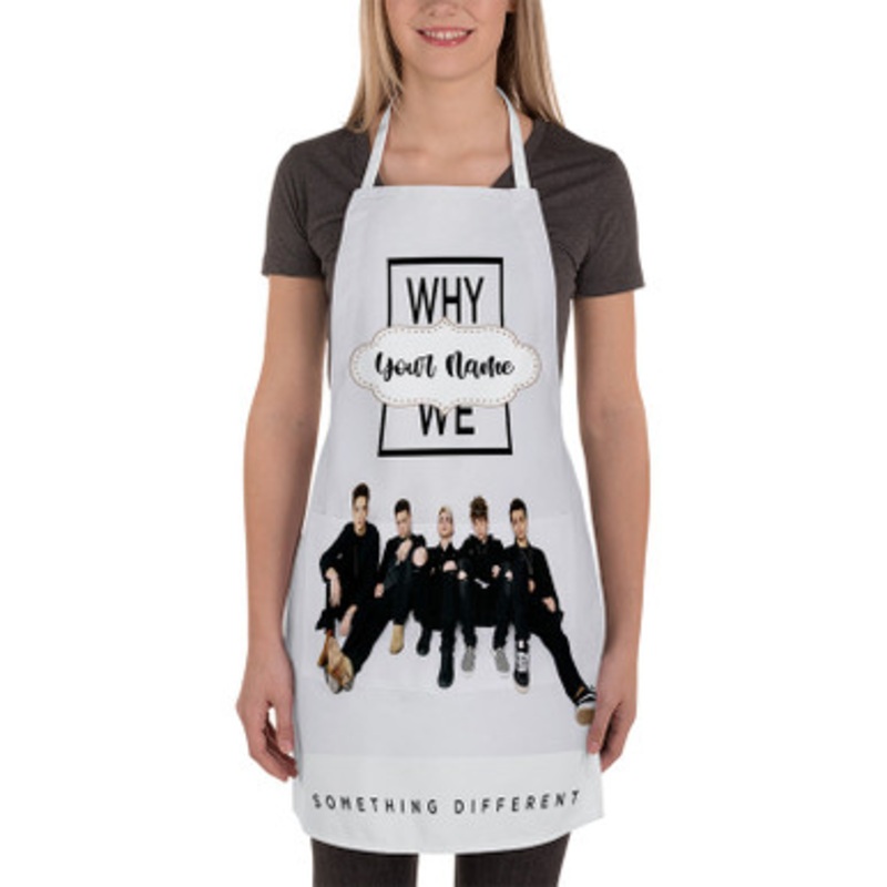 Pastele Something Different Why Don t We Custom Personalized Name Kitchen Apron