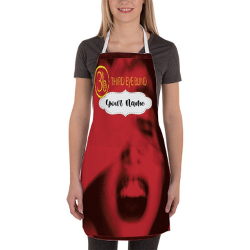 Pastele Third Eye Blind Debut Album Custom Personalized Name Kitchen Apron