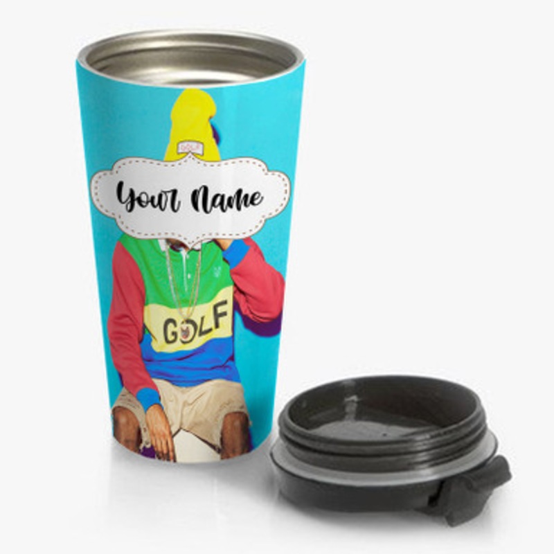 Pastele Tyler The Creator Custom Personalized Name Stainless Steel Travel Mug