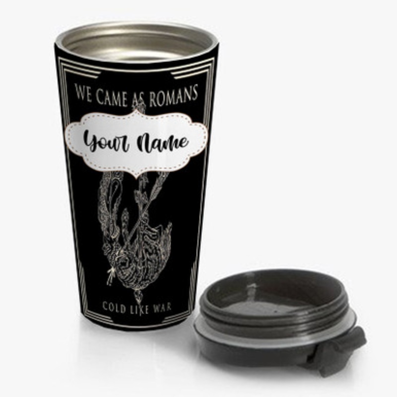 Pastele We Came as Romans Custom Personalized Name Stainless Steel Travel Mug