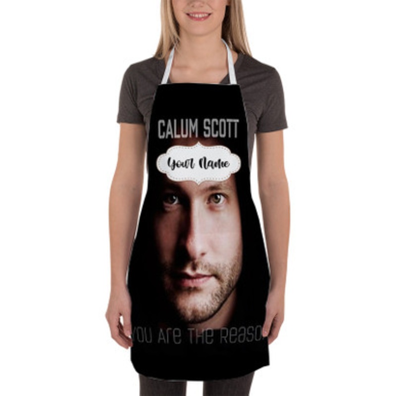 Pastele Calum Scott You Are The Reason Custom Personalized Name Kitchen Apron