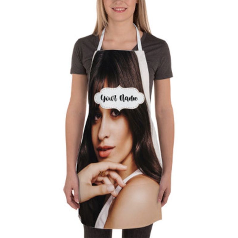 Pastele Camila Cabello Custom Personalized Name Kitchen Apron