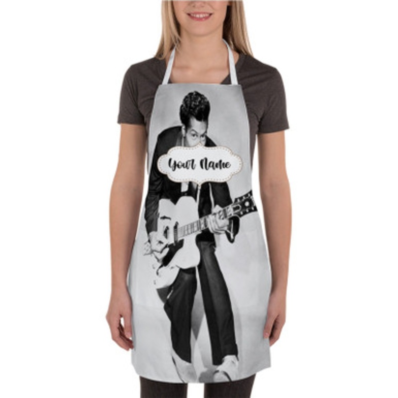 Pastele Chuck Berry New Custom Personalized Name Kitchen Apron