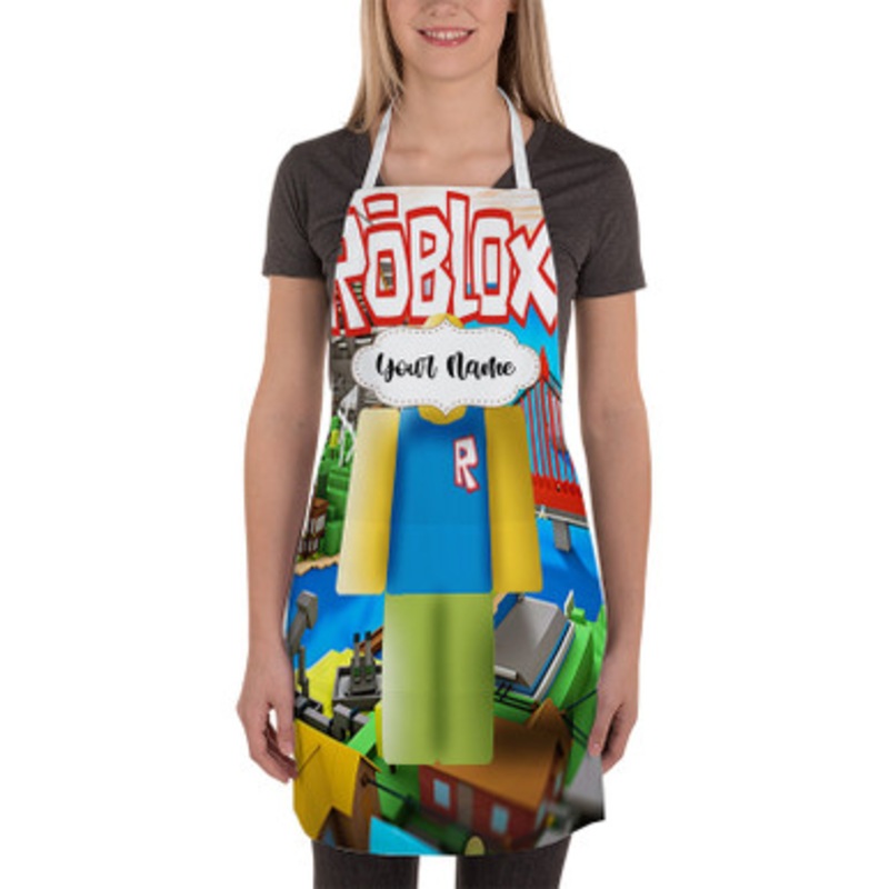 Pastele Fortnite Game Custom Personalized Name Kitchen Apron