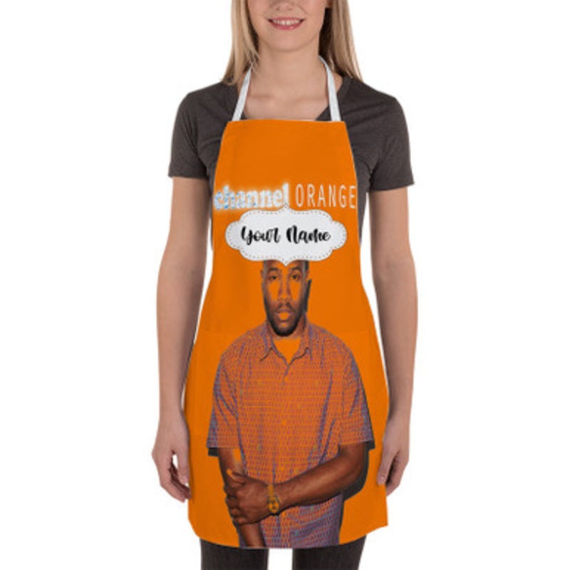 Pastele Frank Ocean Channel Orange Custom Personalized Name Kitchen Apron