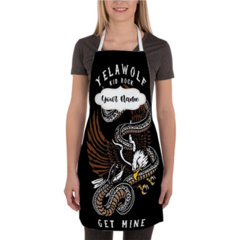 Pastele Get Mine Yelawolf Feat Kid Rock Custom Personalized Name Kitchen Apron