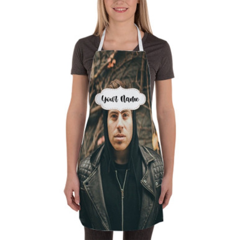 Pastele Hoodie Allen Custom Personalized Name Kitchen Apron
