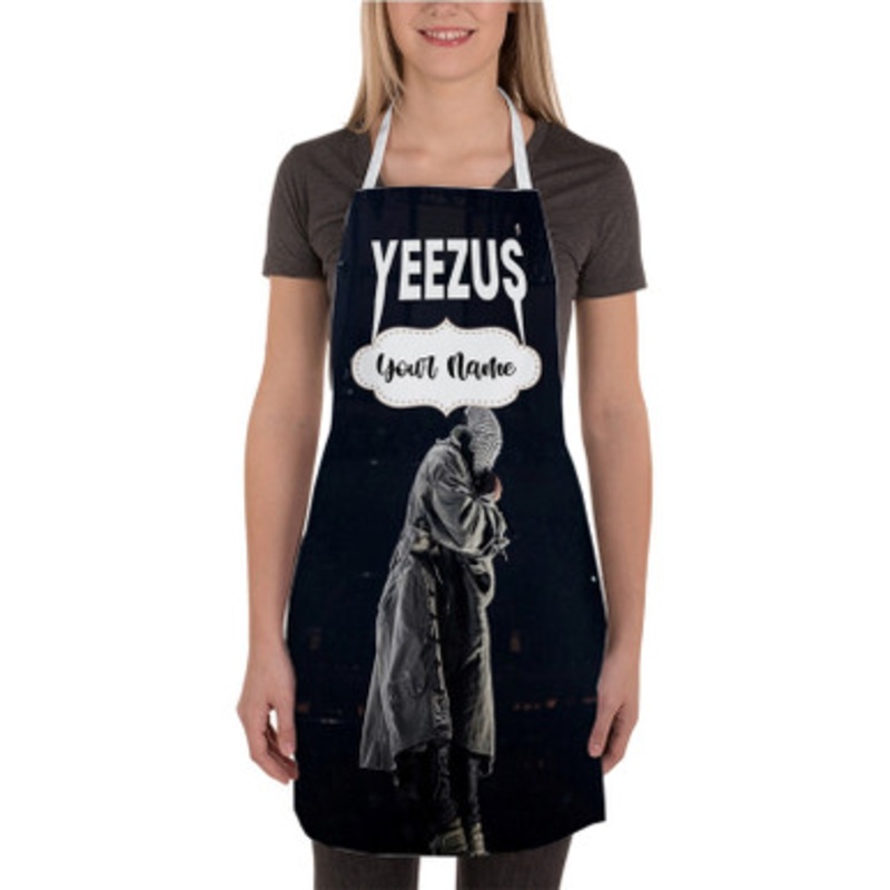 Pastele Kanye West Yeezus Custom Personalized Name Kitchen Apron