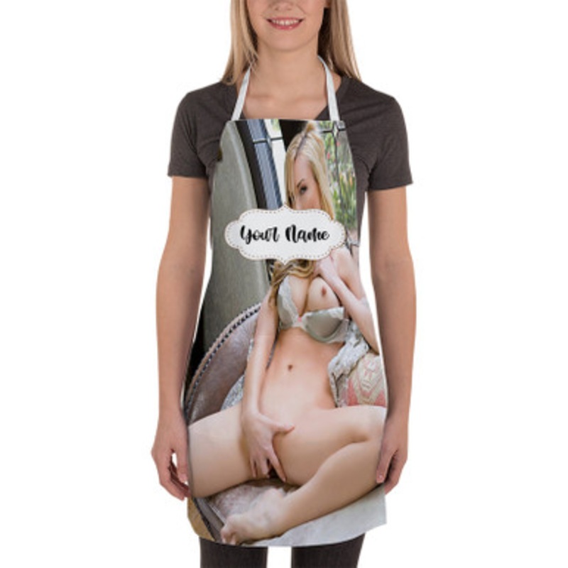 Pastele Kayden Kross Art Custom Personalized Name Kitchen Apron