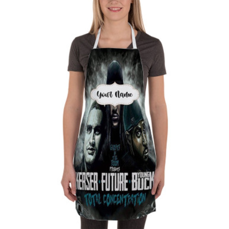 Pastele Kerser ft Future Young Buck Total Concentration Custom Personalized Name Kitchen Apron
