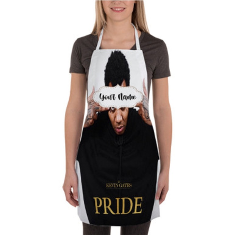Pastele Kevin Gates Pride Custom Personalized Name Kitchen Apron