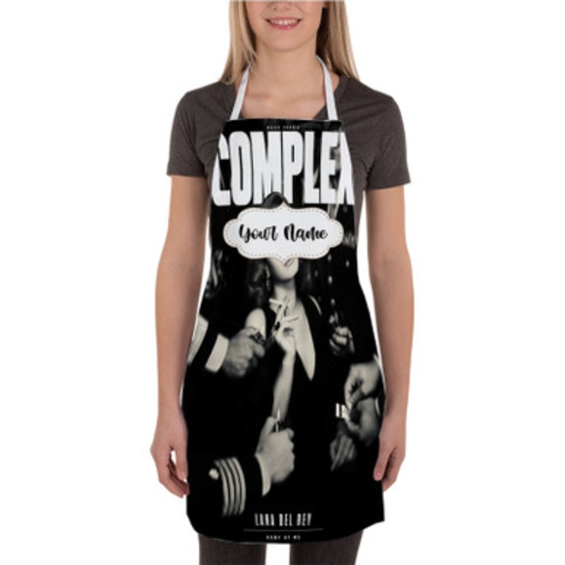 Pastele Lana Del Rey Complex New Custom Personalized Name Kitchen Apron