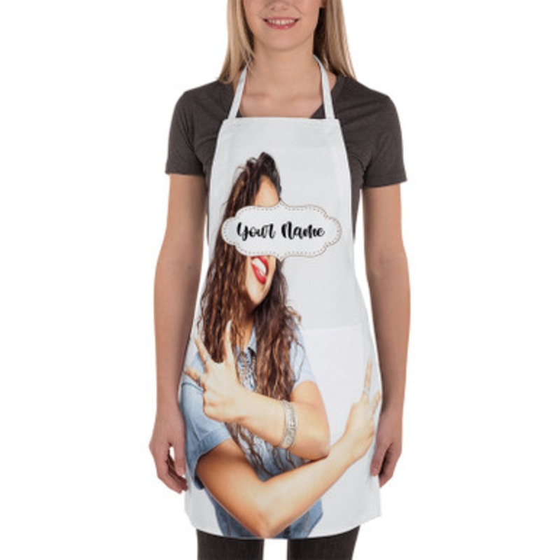Pastele Liza Koshy Custom Personalized Name Kitchen Apron