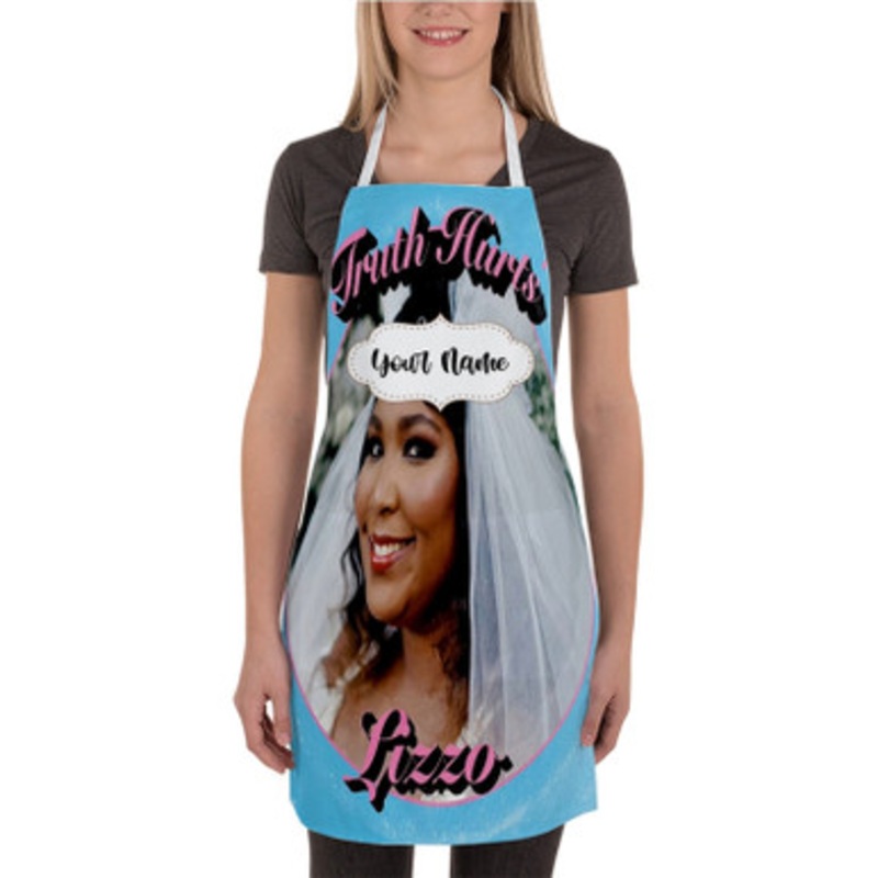 Pastele Lizzo Truth Hurts Custom Personalized Name Kitchen Apron