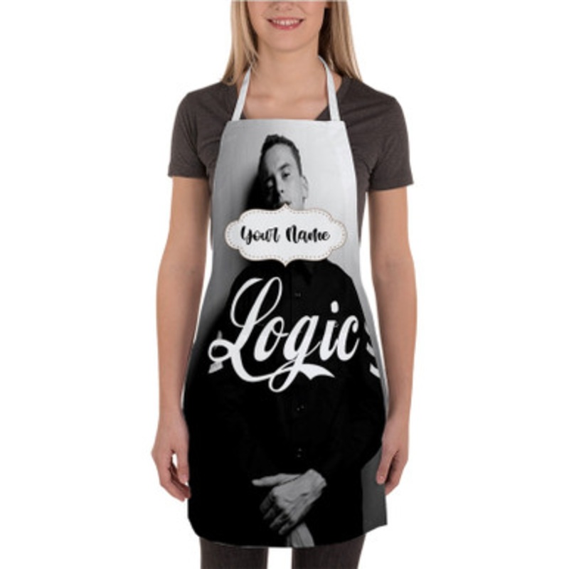 Pastele Logic Custom Personalized Name Kitchen Apron