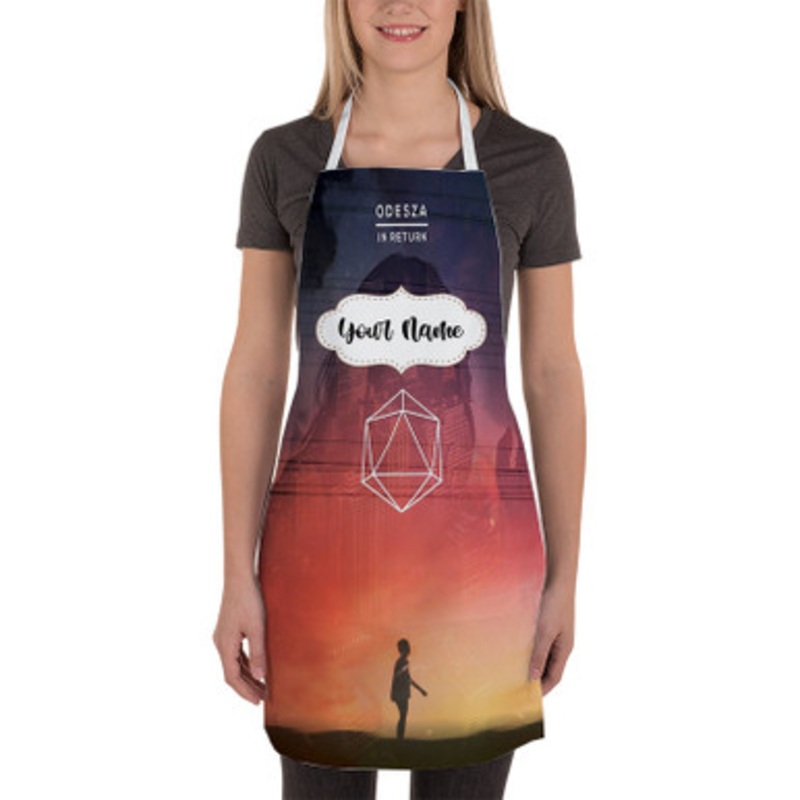 Pastele Odesza in Return Custom Personalized Name Kitchen Apron
