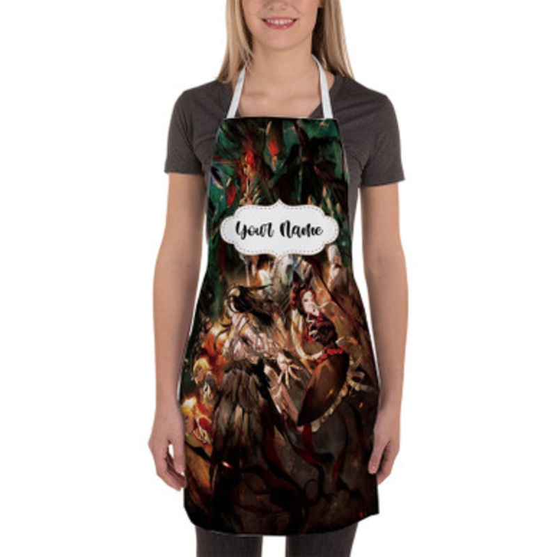 Pastele Overlord Movie Custom Personalized Name Kitchen Apron