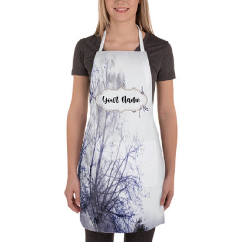 Pastele Sigur Ros Hoppipolla Custom Personalized Name Kitchen Apron