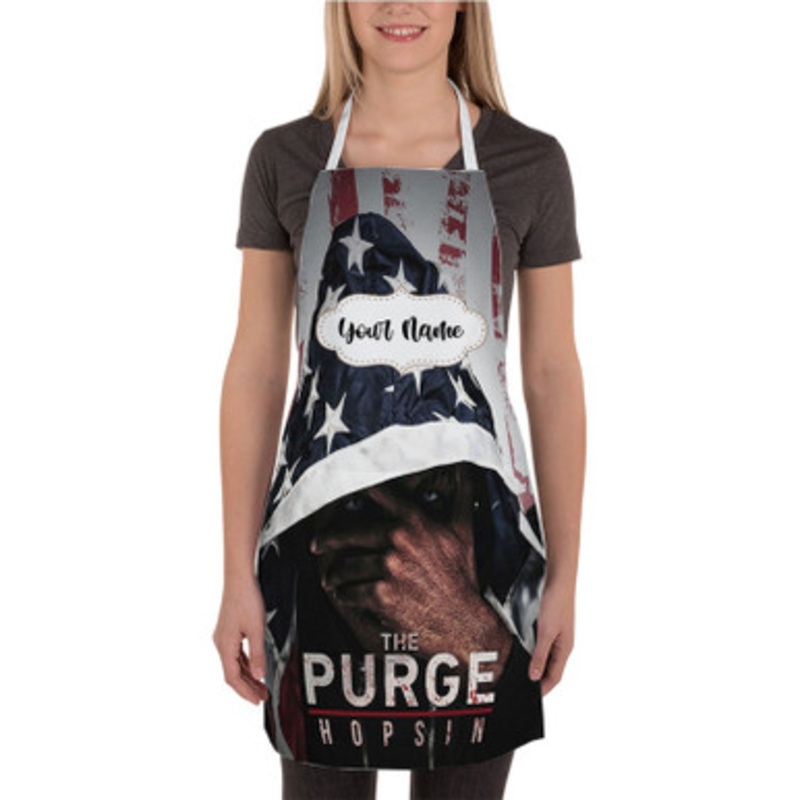Pastele The Purge Hopsin Custom Personalized Name Kitchen Apron