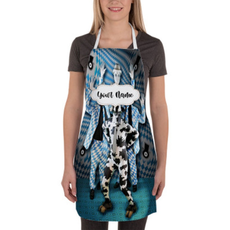 Pastele The Residents Art Custom Personalized Name Kitchen Apron