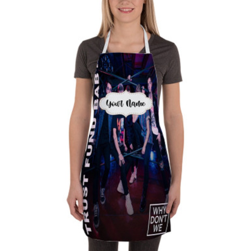 Pastele Trust Fund Baby Why Don t We Custom Personalized Name Kitchen Apron