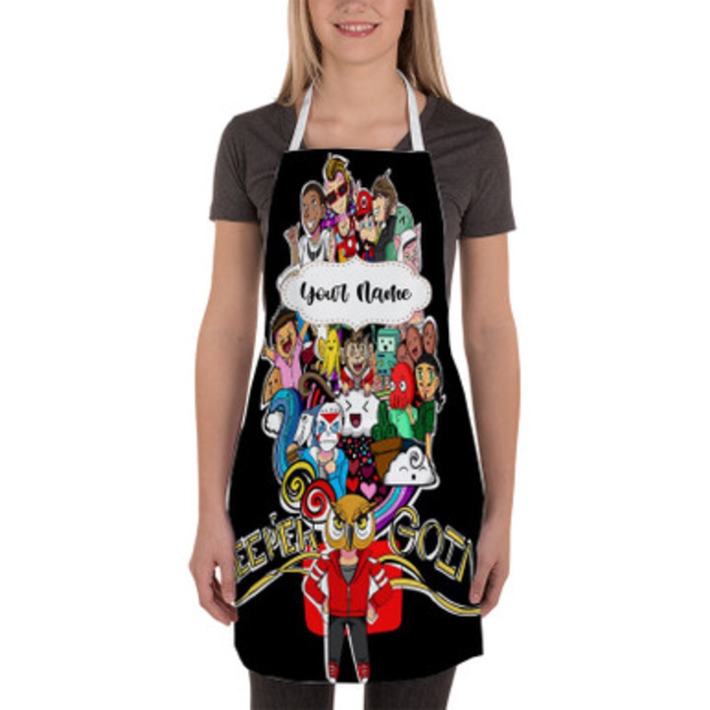 Pastele Vanoss Gaming New Custom Personalized Name Kitchen Apron