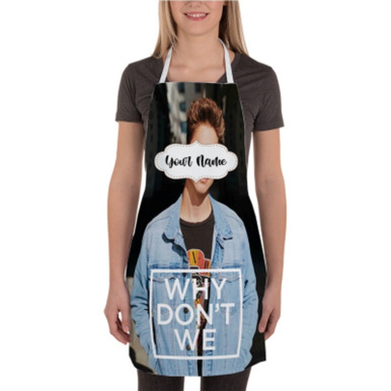 Pastele Why Don t We Daniel Seavey Custom Personalized Name Kitchen Apron