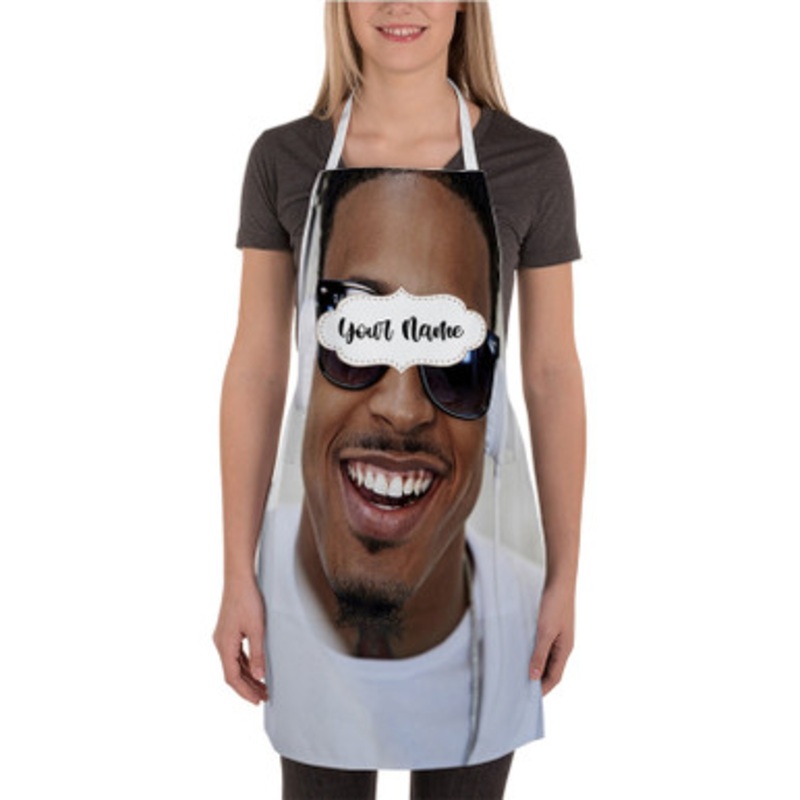 Pastele August Alsina Custom Personalized Name Kitchen Apron