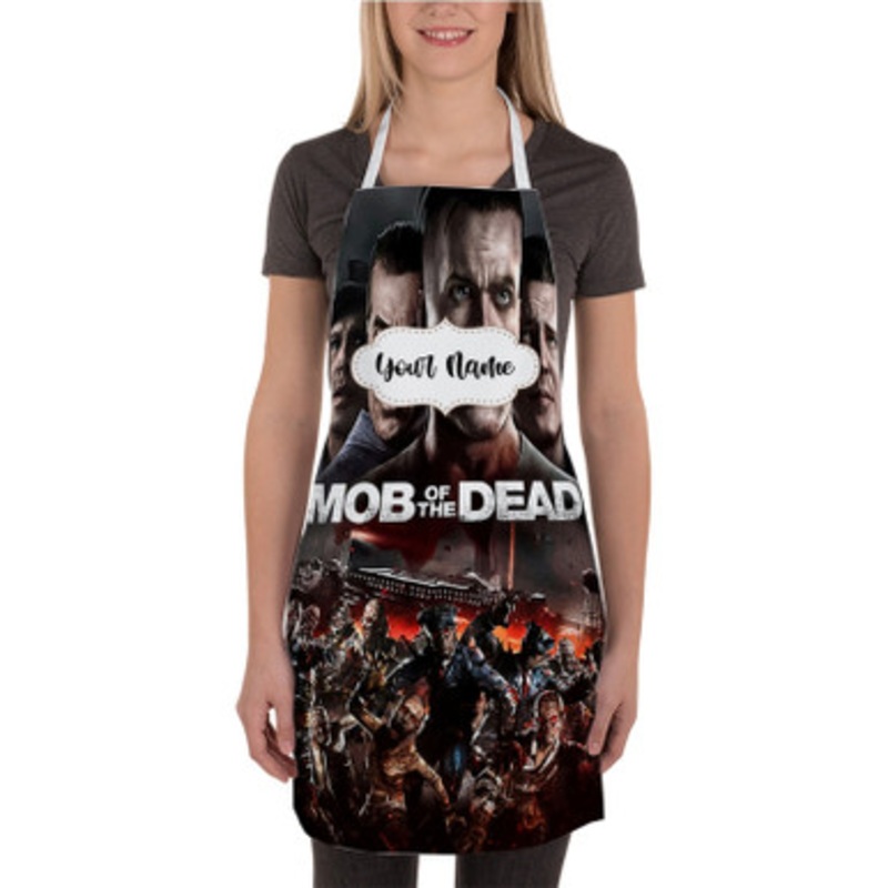Pastele Call Of Duty Black Ops 2 Mob Of The Dead Custom Personalized Name Kitchen Apron