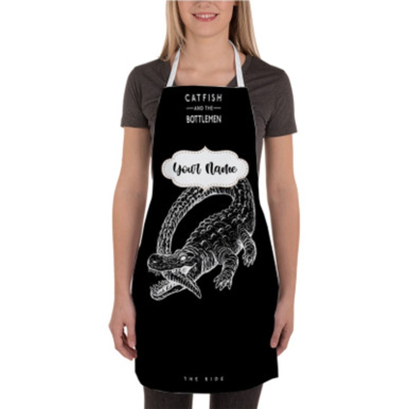Pastele Catfish And The Bottlemen The Ride New Custom Personalized Name Kitchen Apron