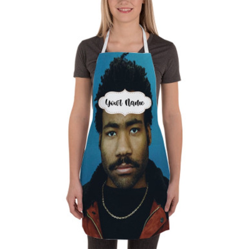Pastele Childish Gambino Donald Glover Custom Personalized Name Kitchen Apron