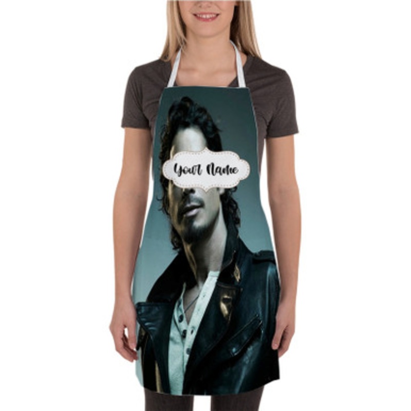 Pastele Chris Cornell New Custom Personalized Name Kitchen Apron