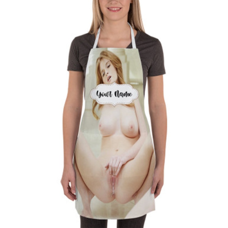 Pastele Faye Reagan Custom Personalized Name Kitchen Apron