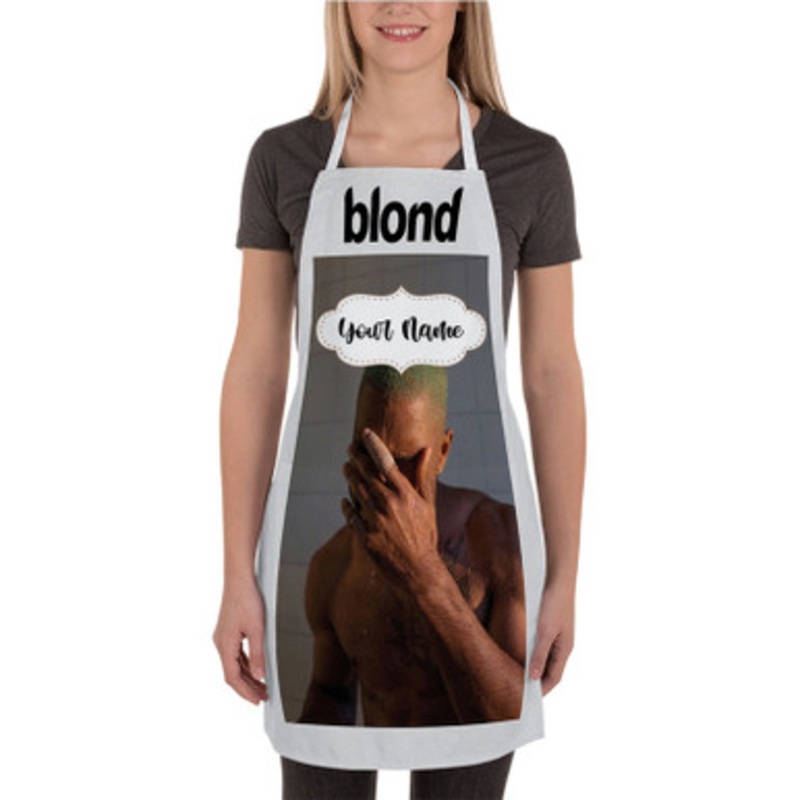 Pastele Frank Ocean Blonde Custom Personalized Name Kitchen Apron