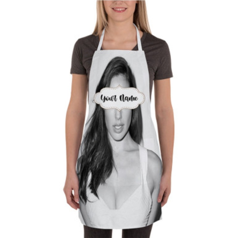 Pastele Gal Gadot Custom Personalized Name Kitchen Apron